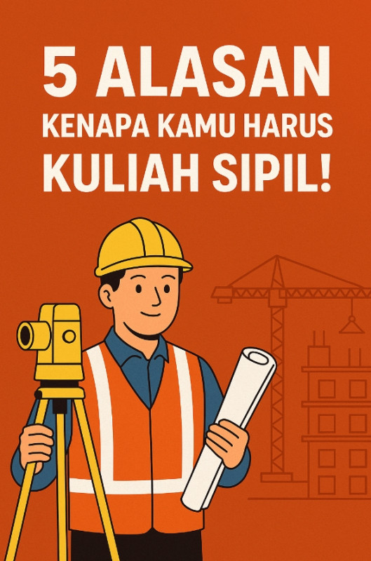 5 Alasan Kenapa Kamu Harus Kuliah Teknik Sipil